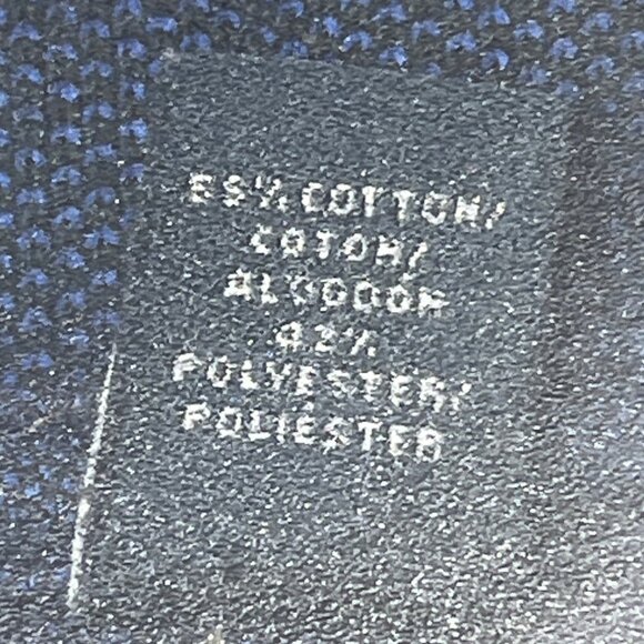 Arrow 2XL Tall Polo Navy Cotton Blend Shirt 55c ? - Picture 5 of 11